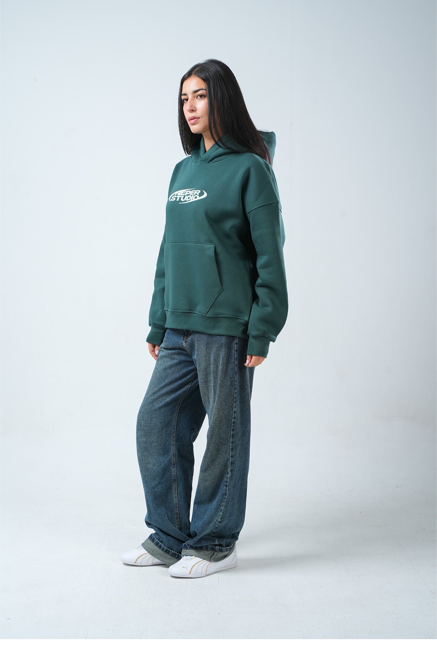Studio Division Hoodie – Emerald Green Edition