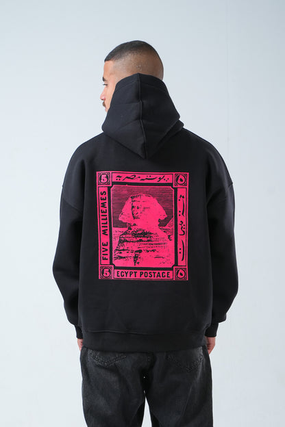 Postage Pharaoh Hoodie – Black Edition