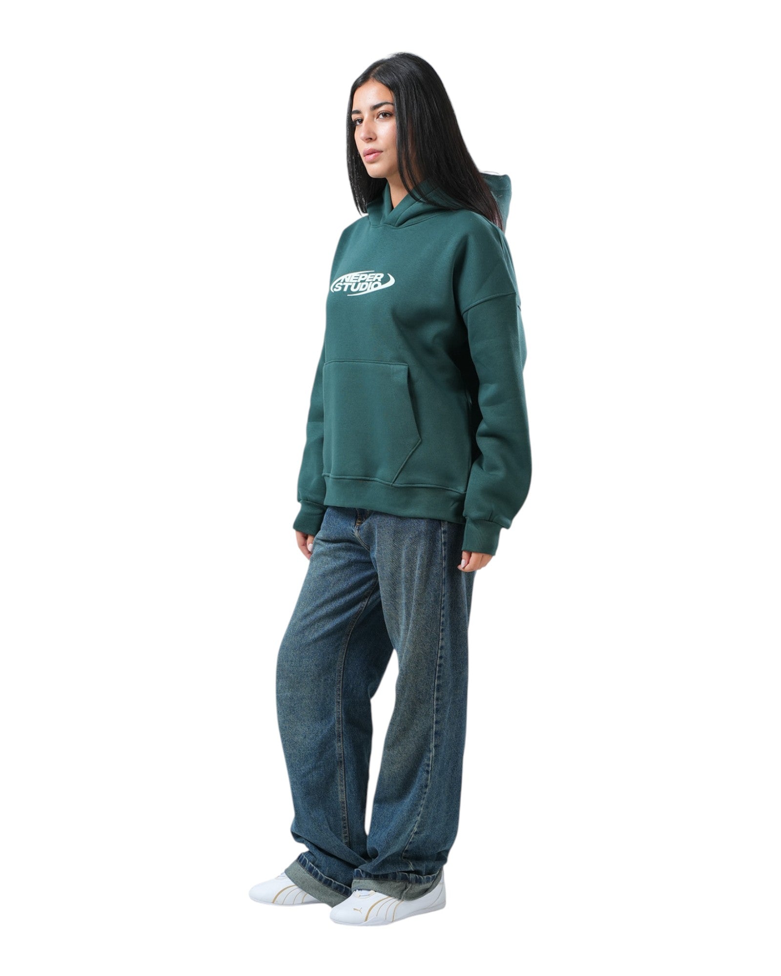 Studio Division Hoodie – Emerald Green Edition