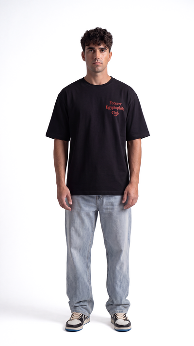 Forever Egyptophile Club Tee - Black
