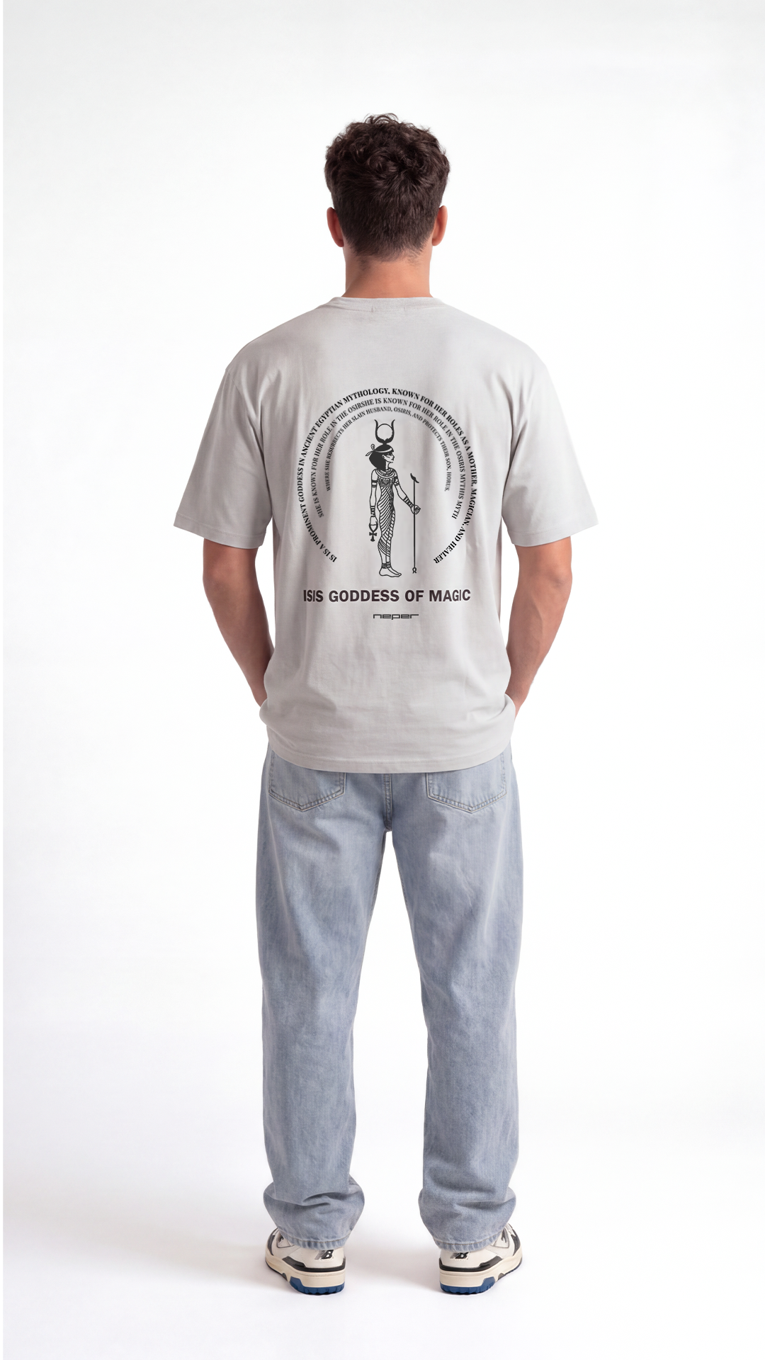 Isis Arc Tee - Gray