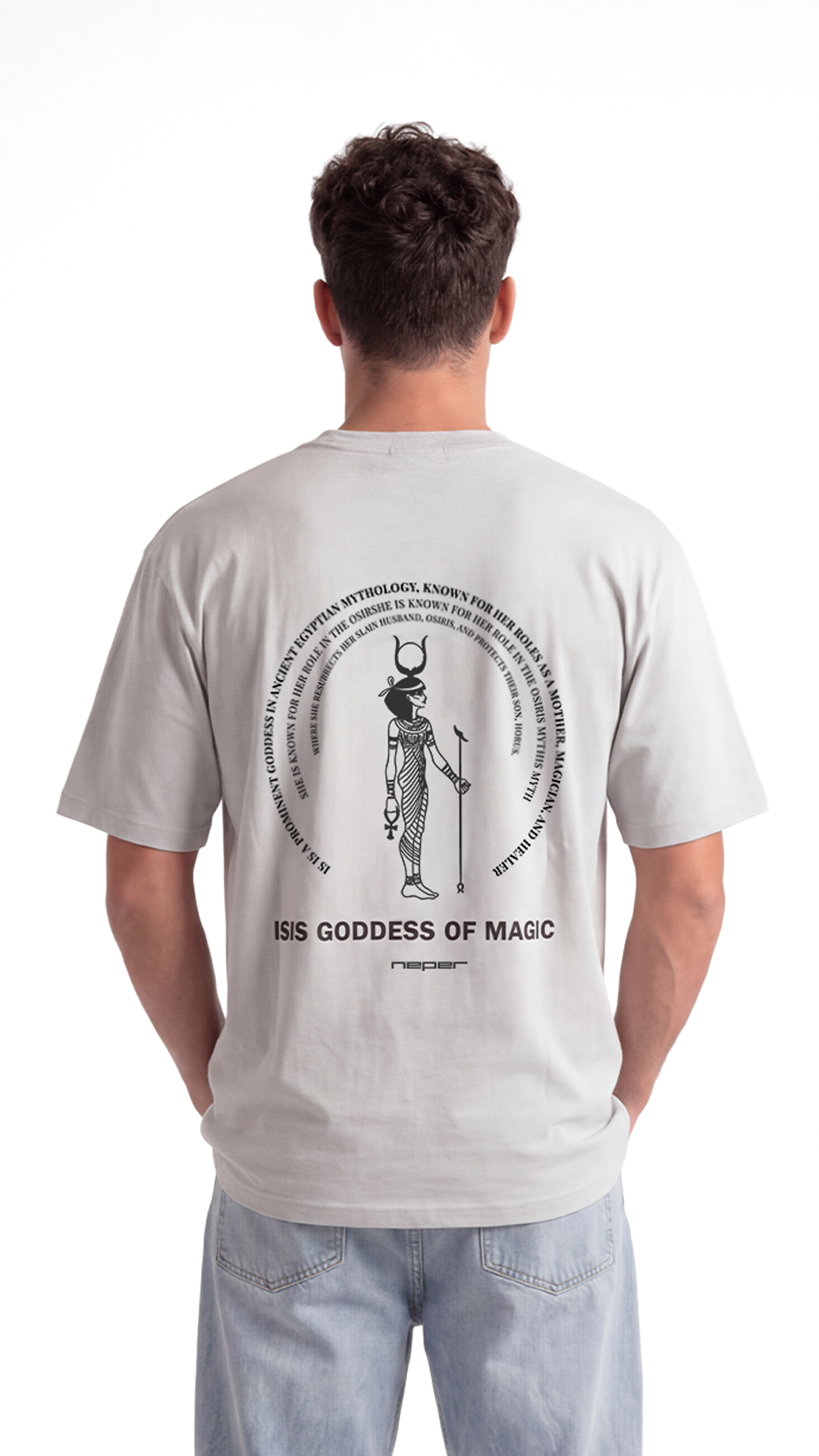 Isis Arc Tee - Gray