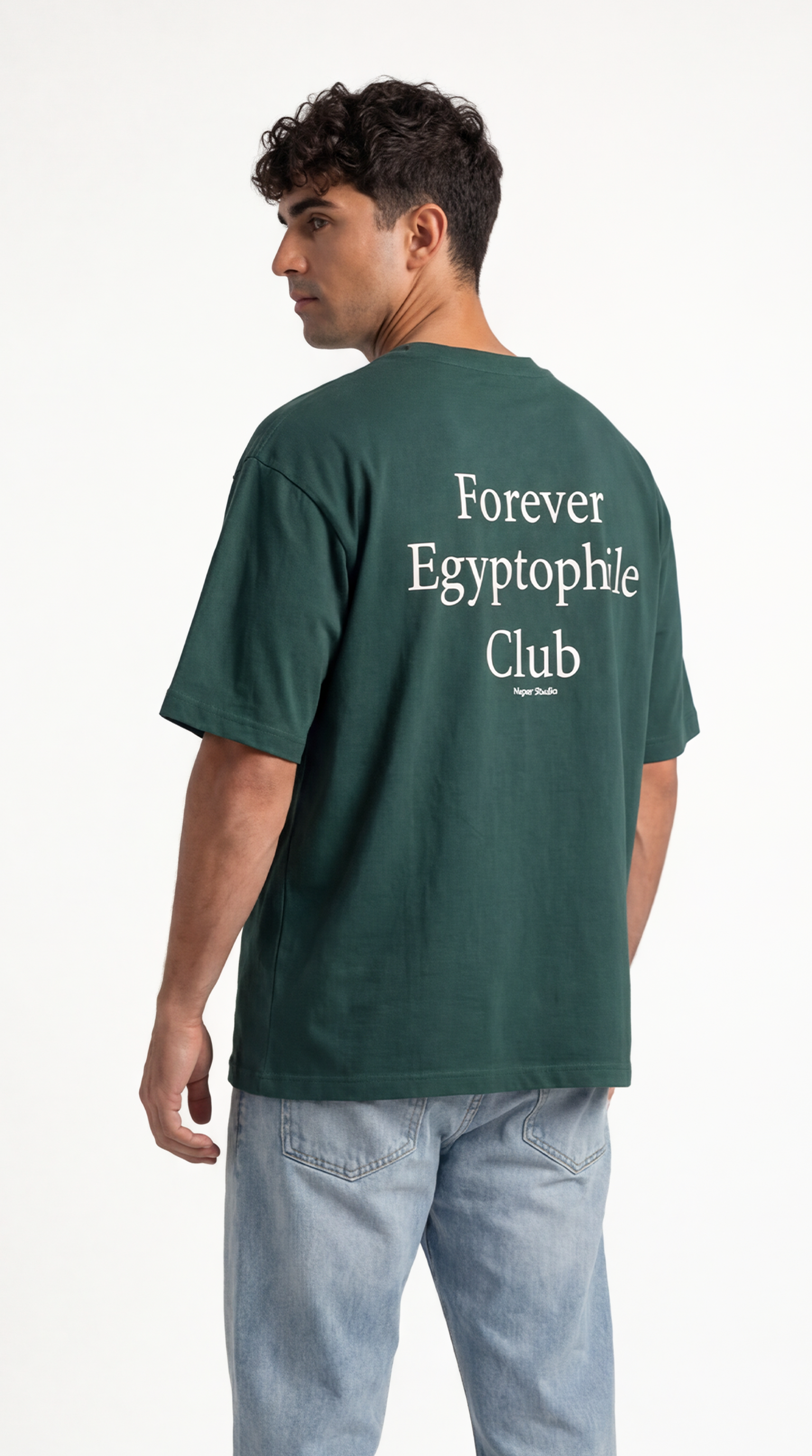 Egyptophile Club Tee – Emerald Green
