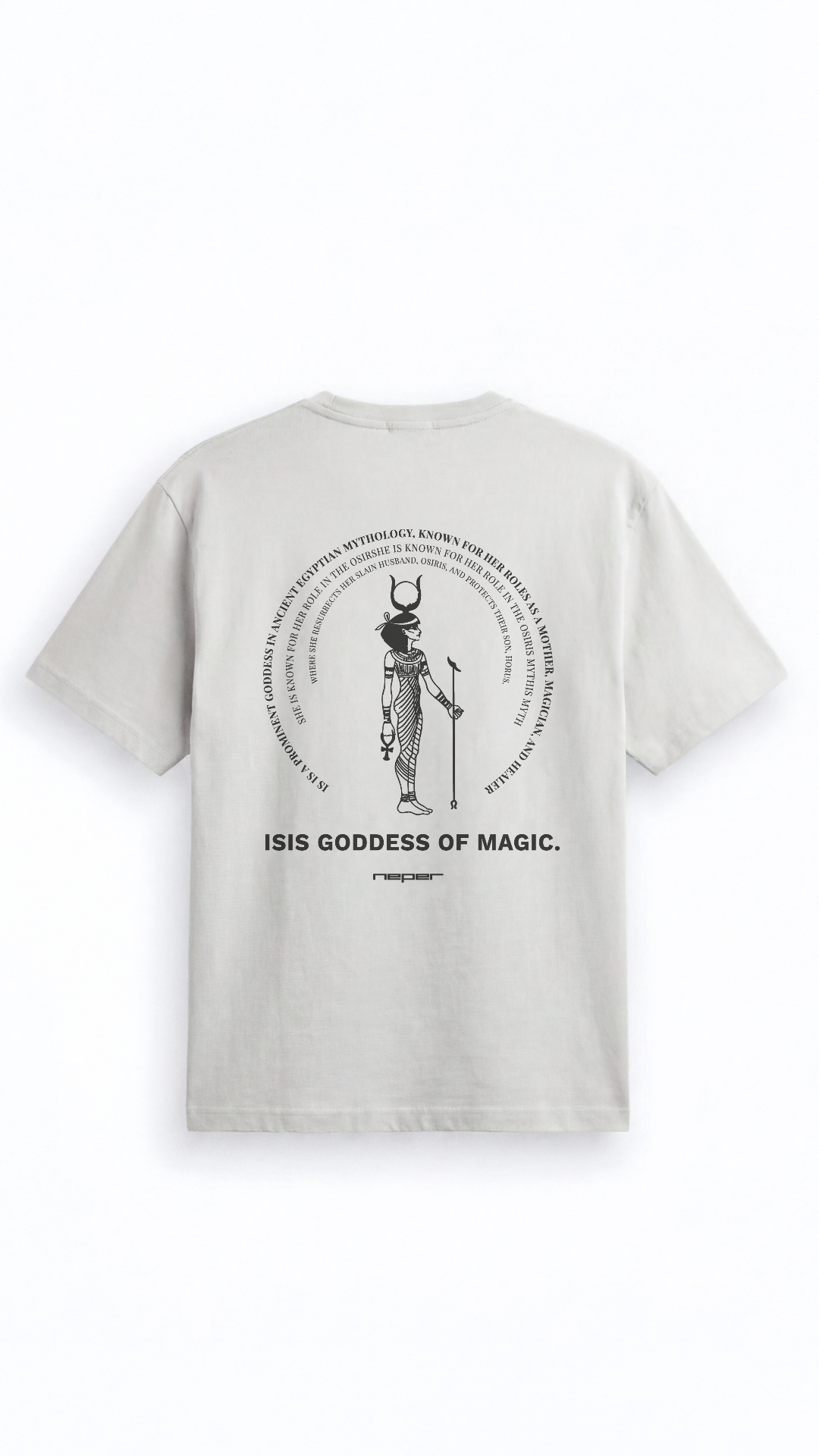 Isis Arc Tee - Gray