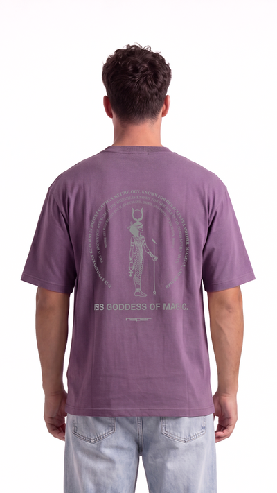 Isis Arc Tee - Dark Purple