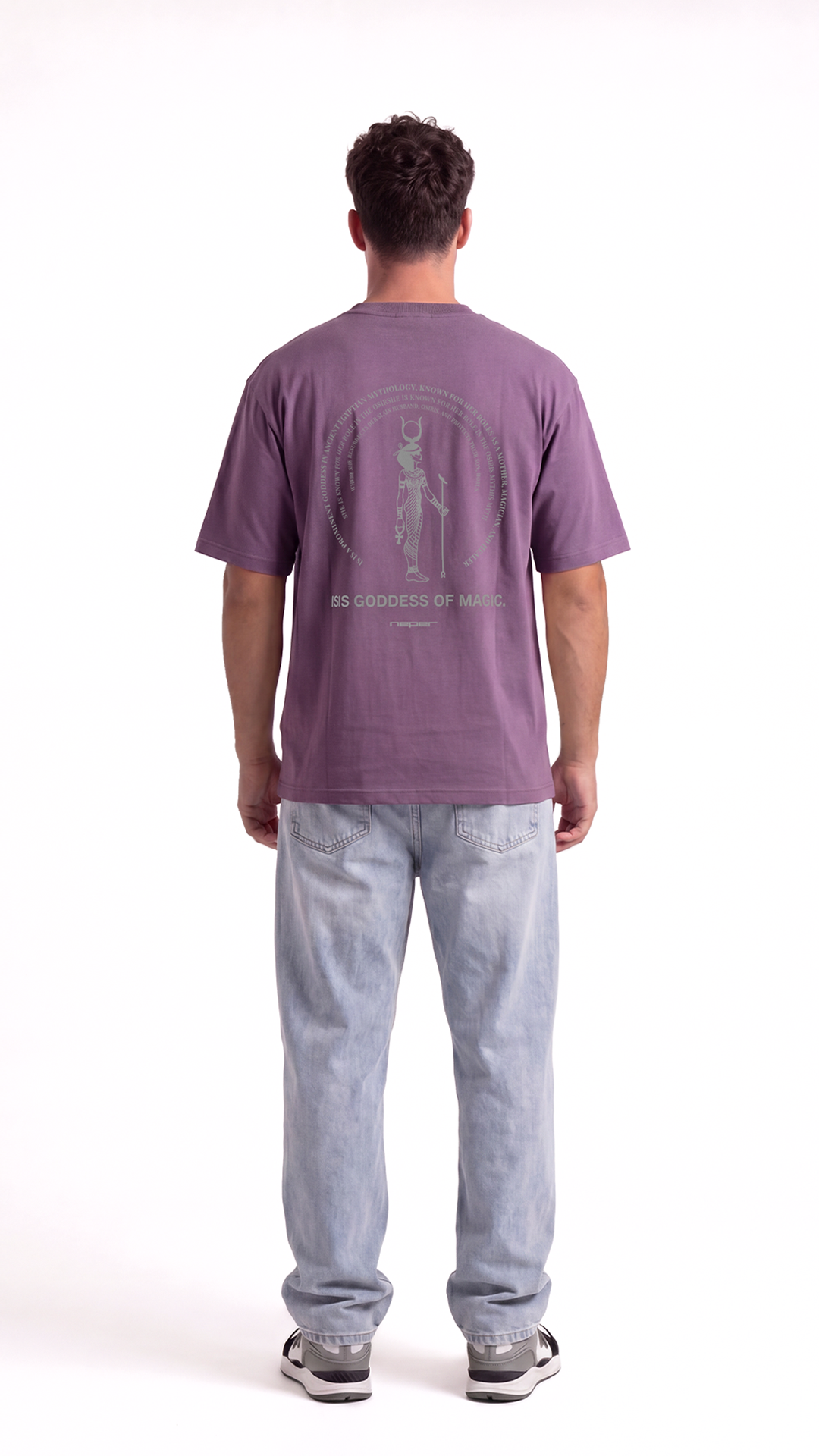 Isis Arc Tee - Dark Purple