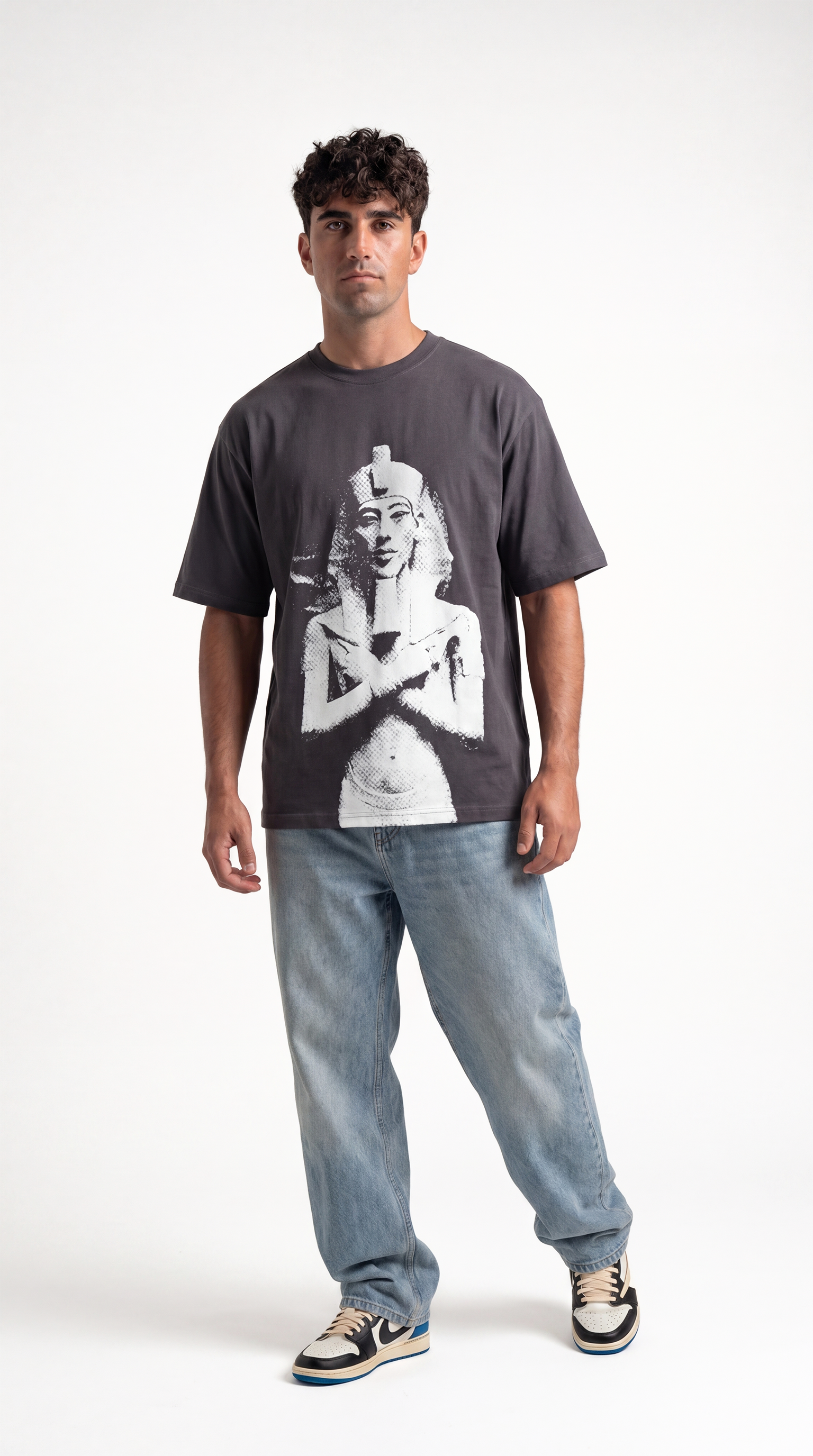 Akhen Shades Tee - Dark Gray