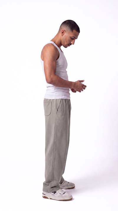 Wide Leg Sweatpants – Sage