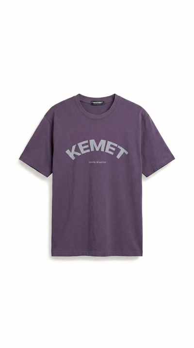 Kemet Arch Tee – Mauve Purple
