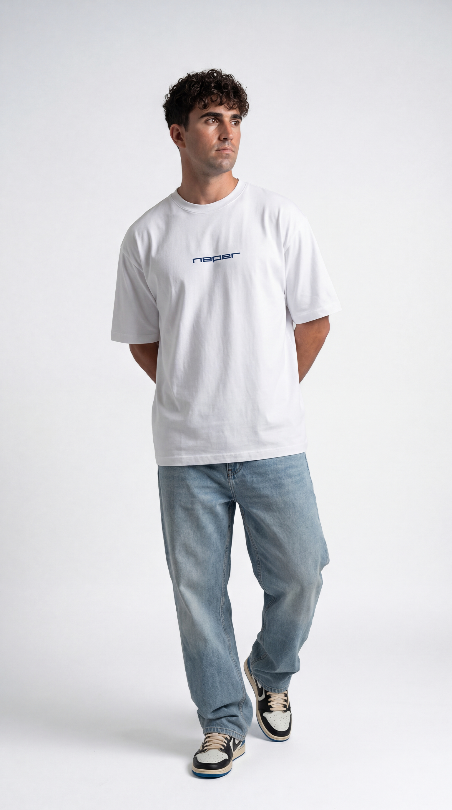 Kemet Stamp Tee - White