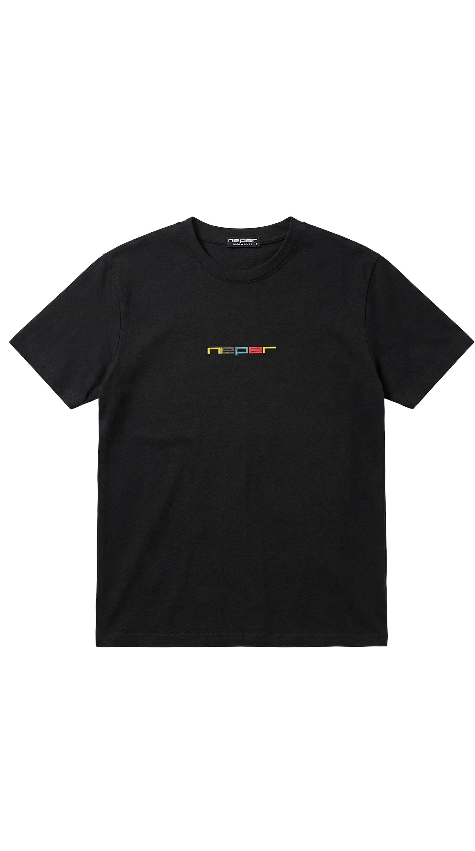 Nefertiti Frame Tee - Black