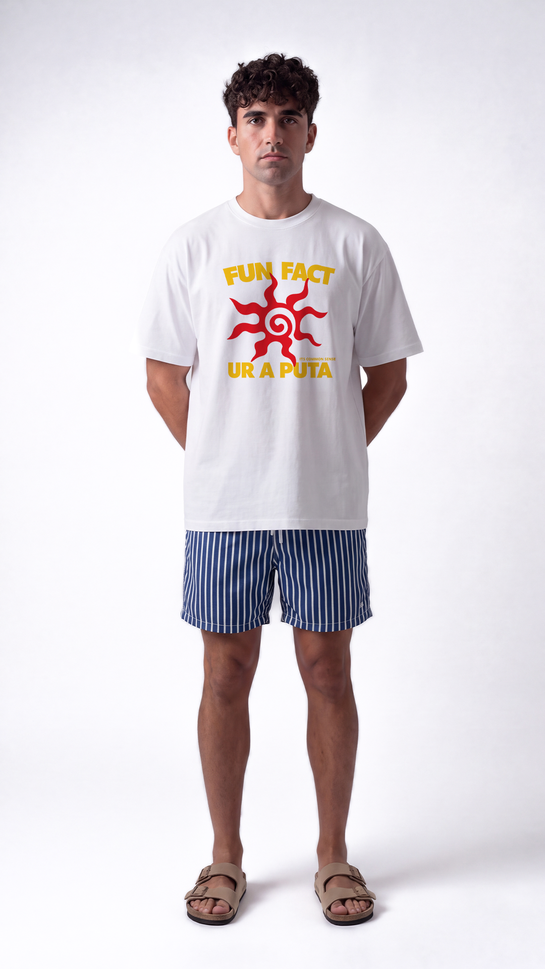 Common Sense Tee - White