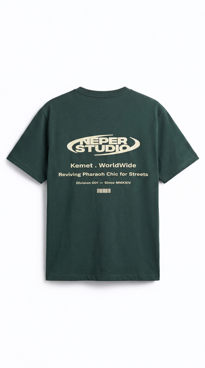 Studio Division Tee– Emerald Green