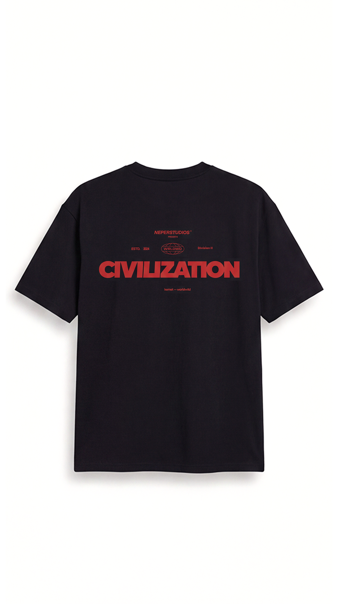 Civilization Code Tee - Black