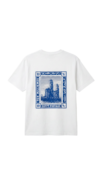 Kemet Stamp Tee - White