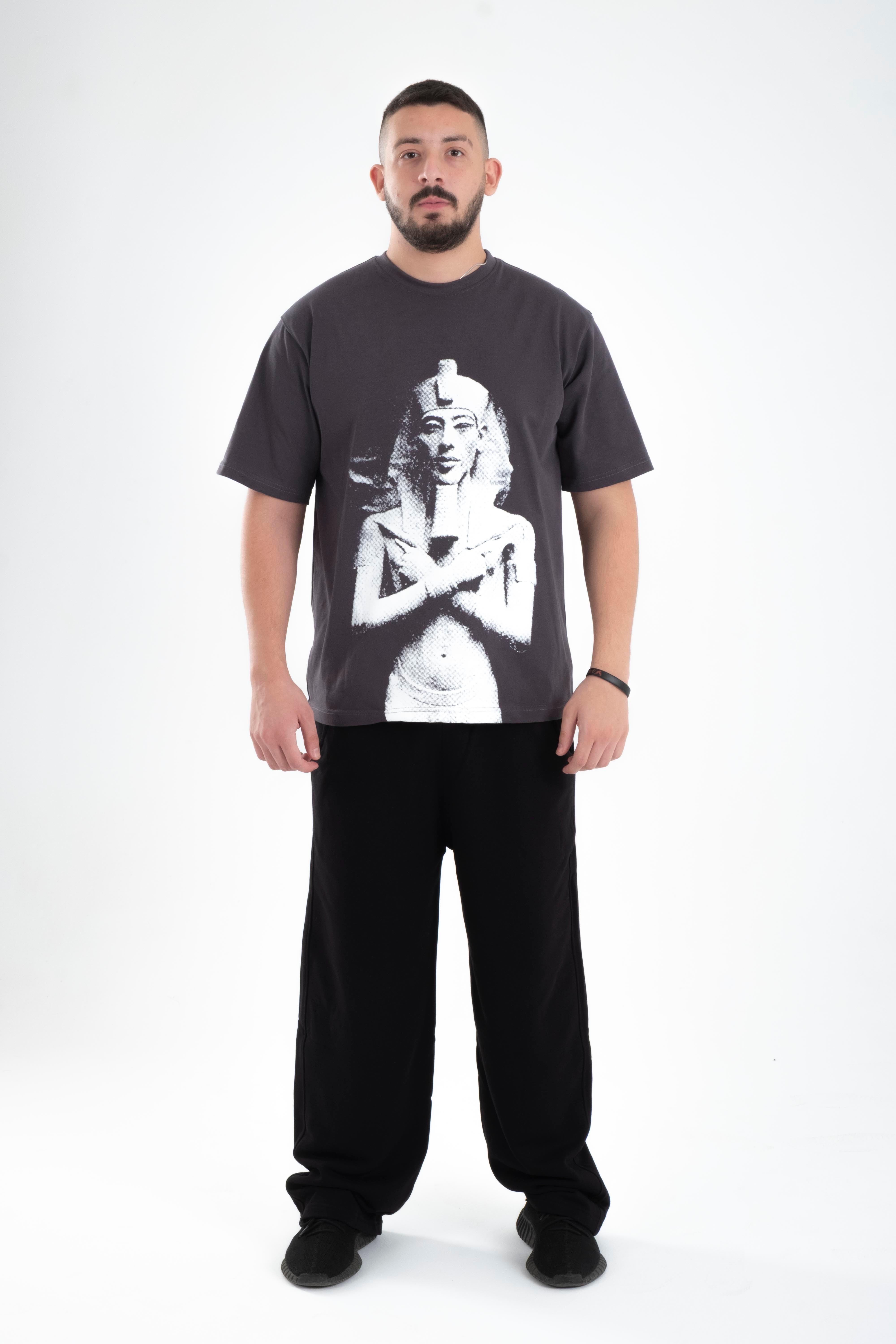 Akhen Shades Tee - Dark Gray