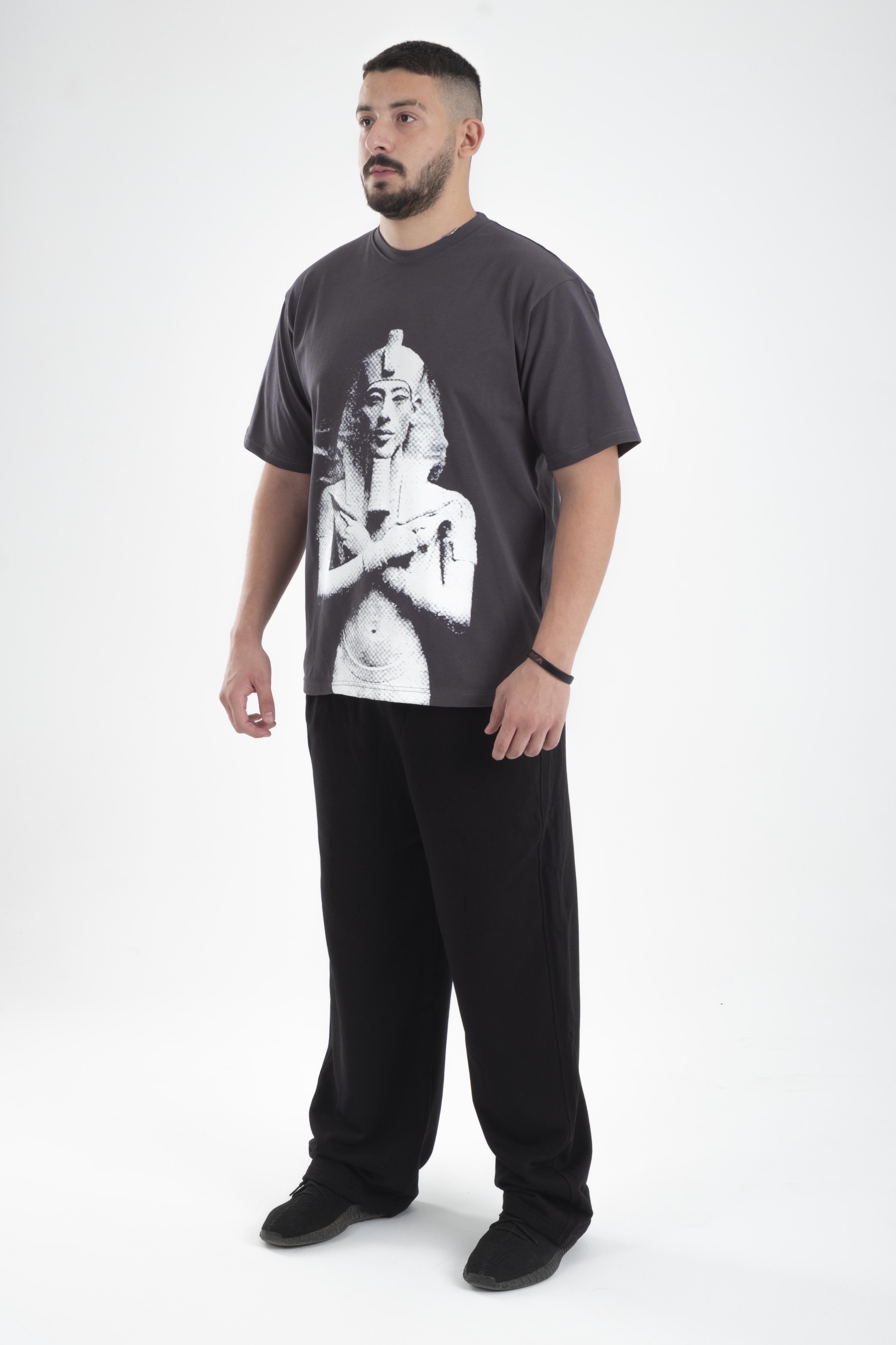 Akhen Shades Tee - Dark Gray