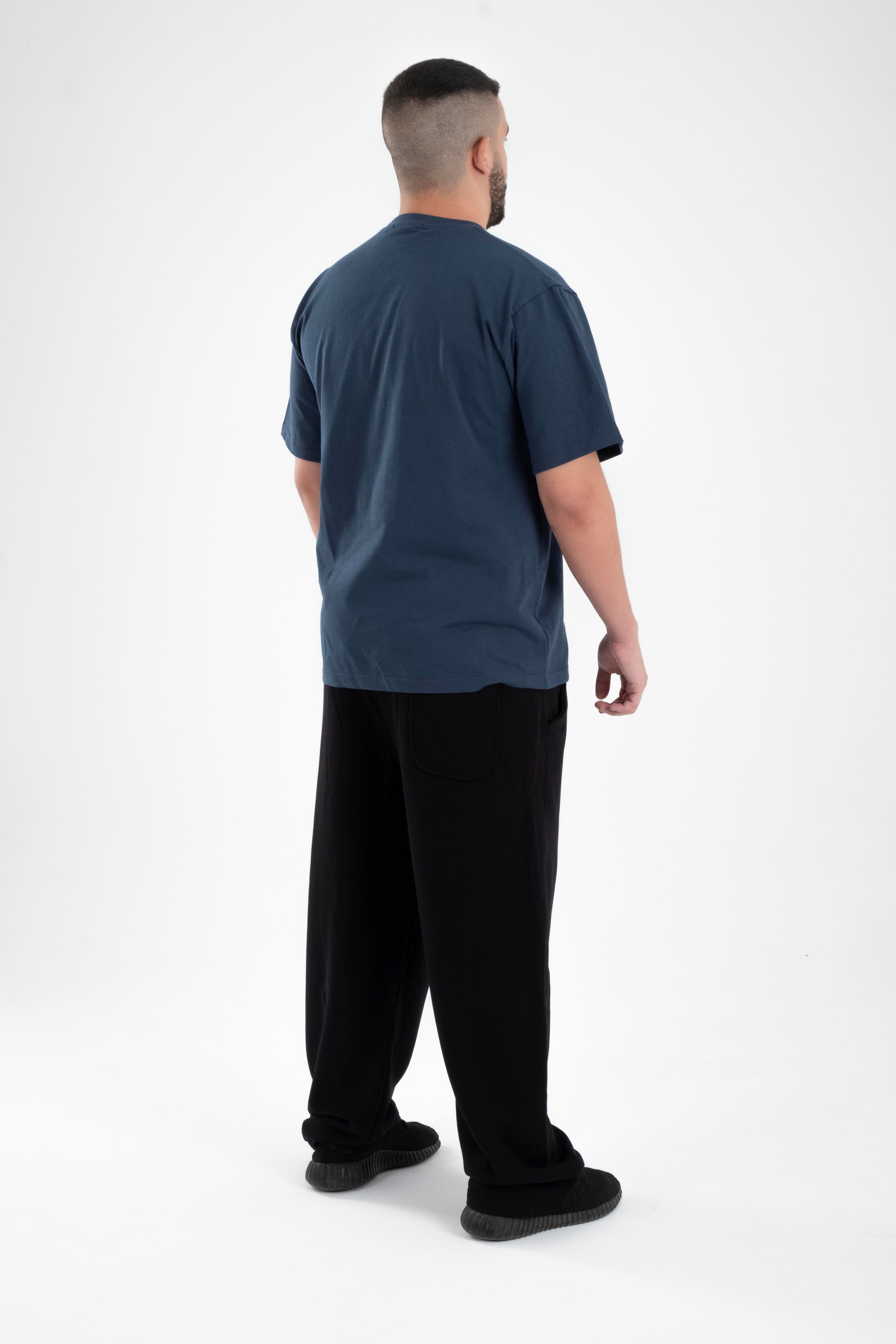 Akhen Shades Tee - Indigo