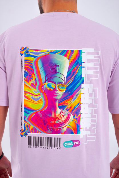 Trippy Titi Tee - Lavander