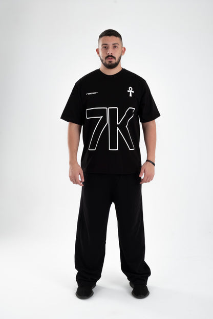 7K Code Tee - Black