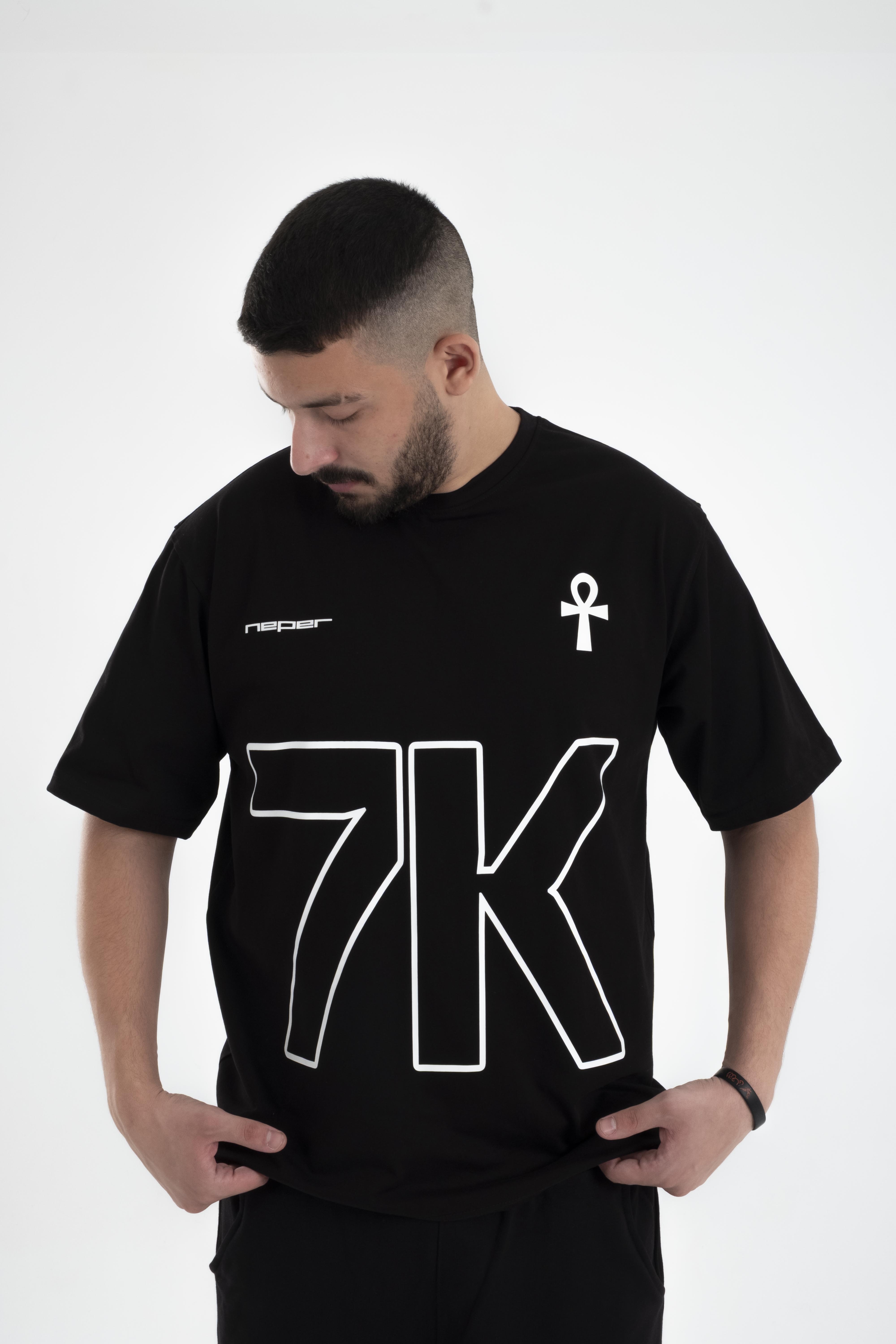 7K Code Tee - Black