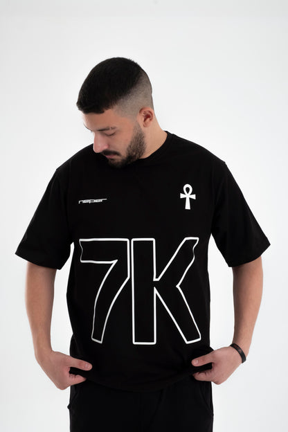 7K Code Tee - Black