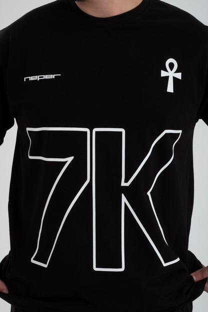 7K Code Tee - Black
