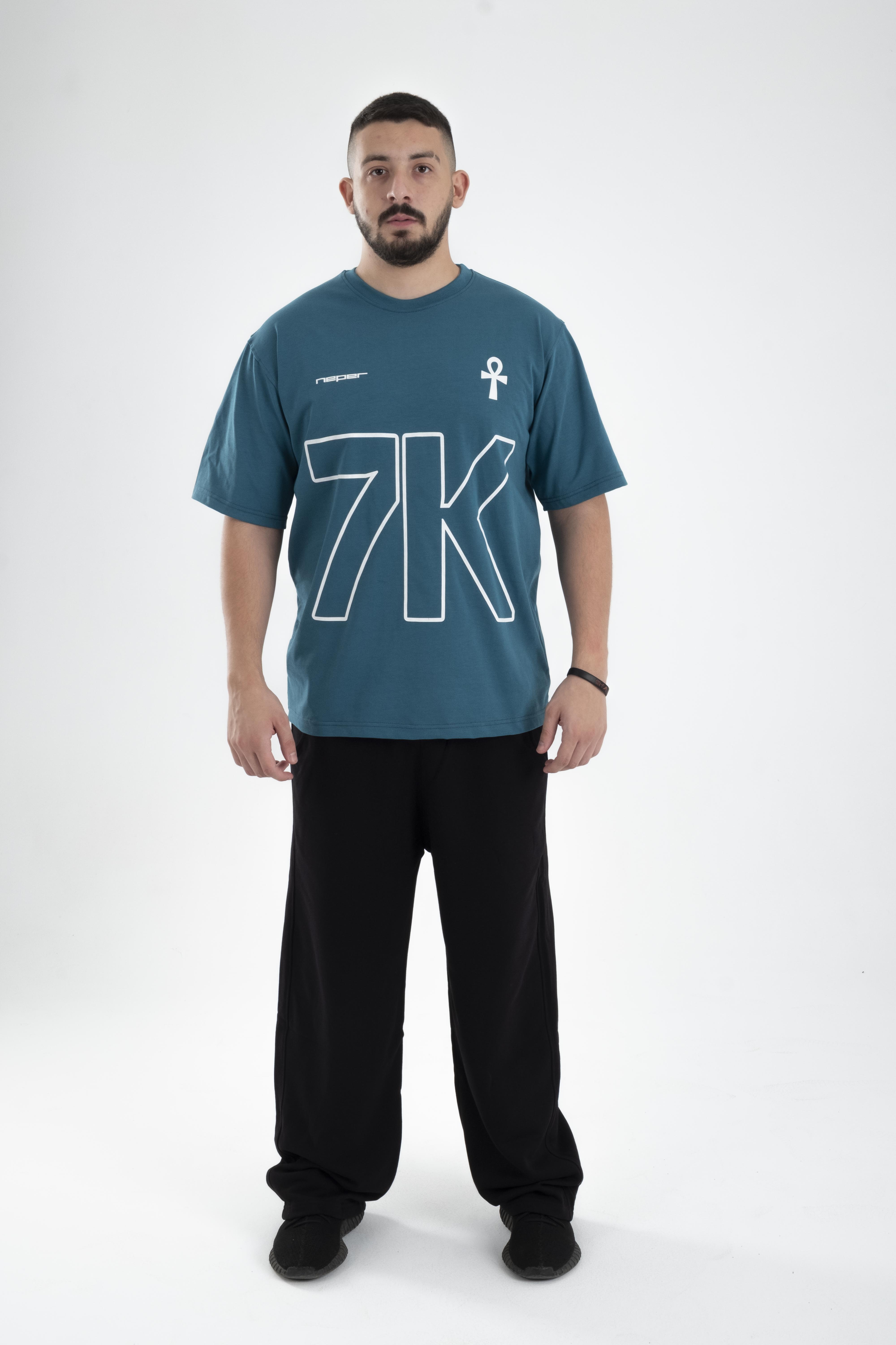 7K Code Tee - Teal