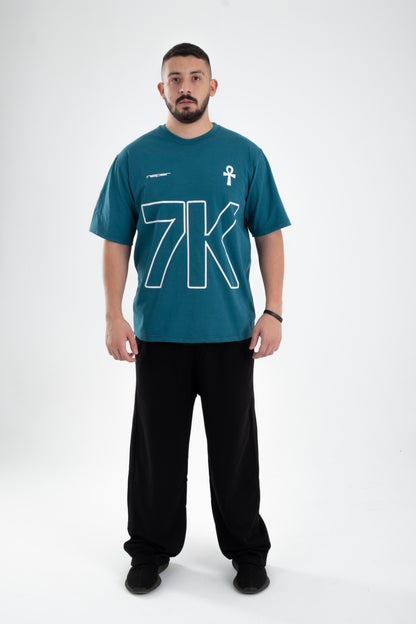 7K Code Tee - Teal