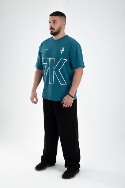 7K Code Tee - Teal
