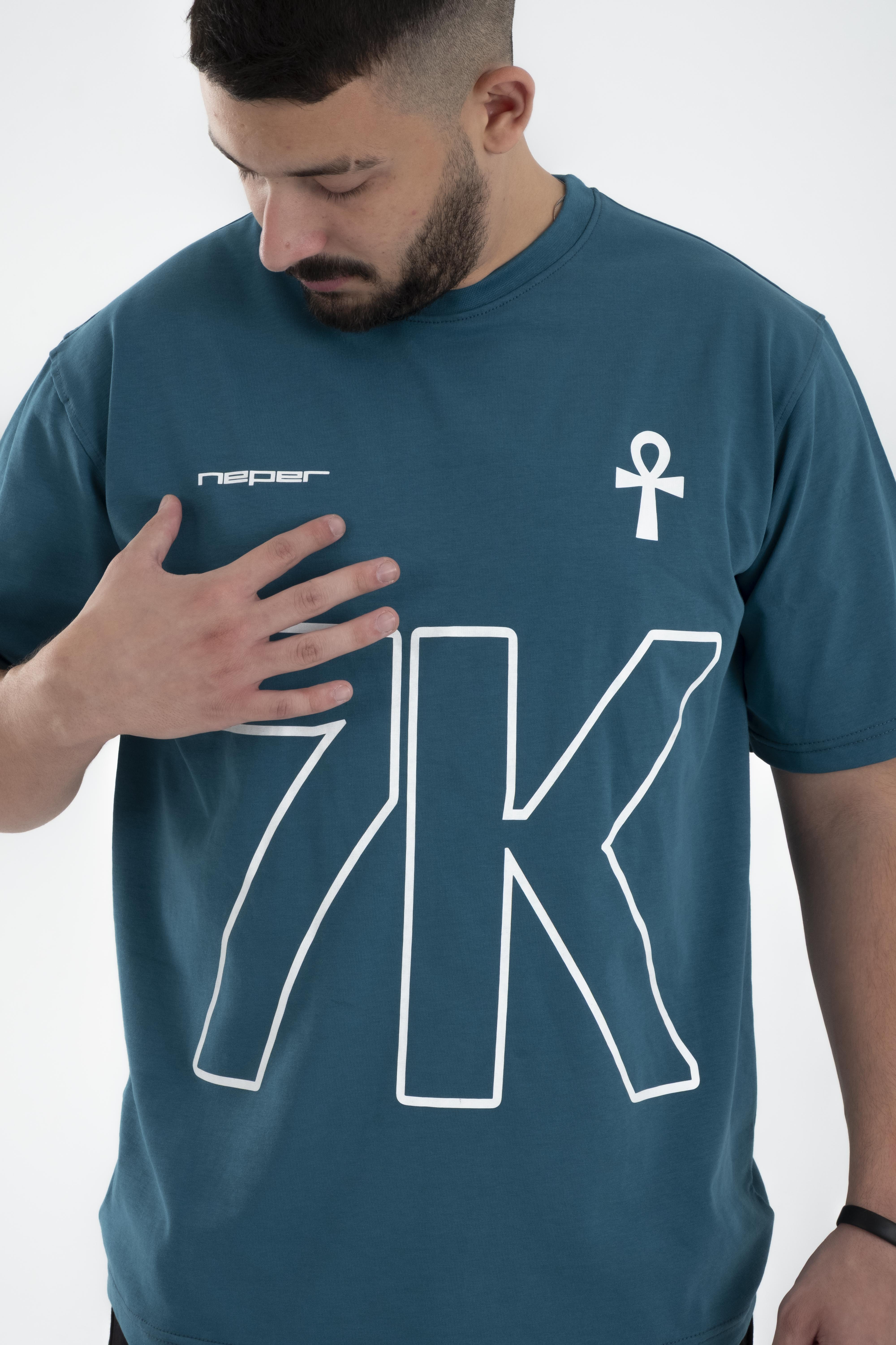 7K Code Tee - Teal
