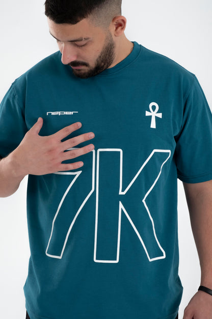 7K Code Tee - Teal