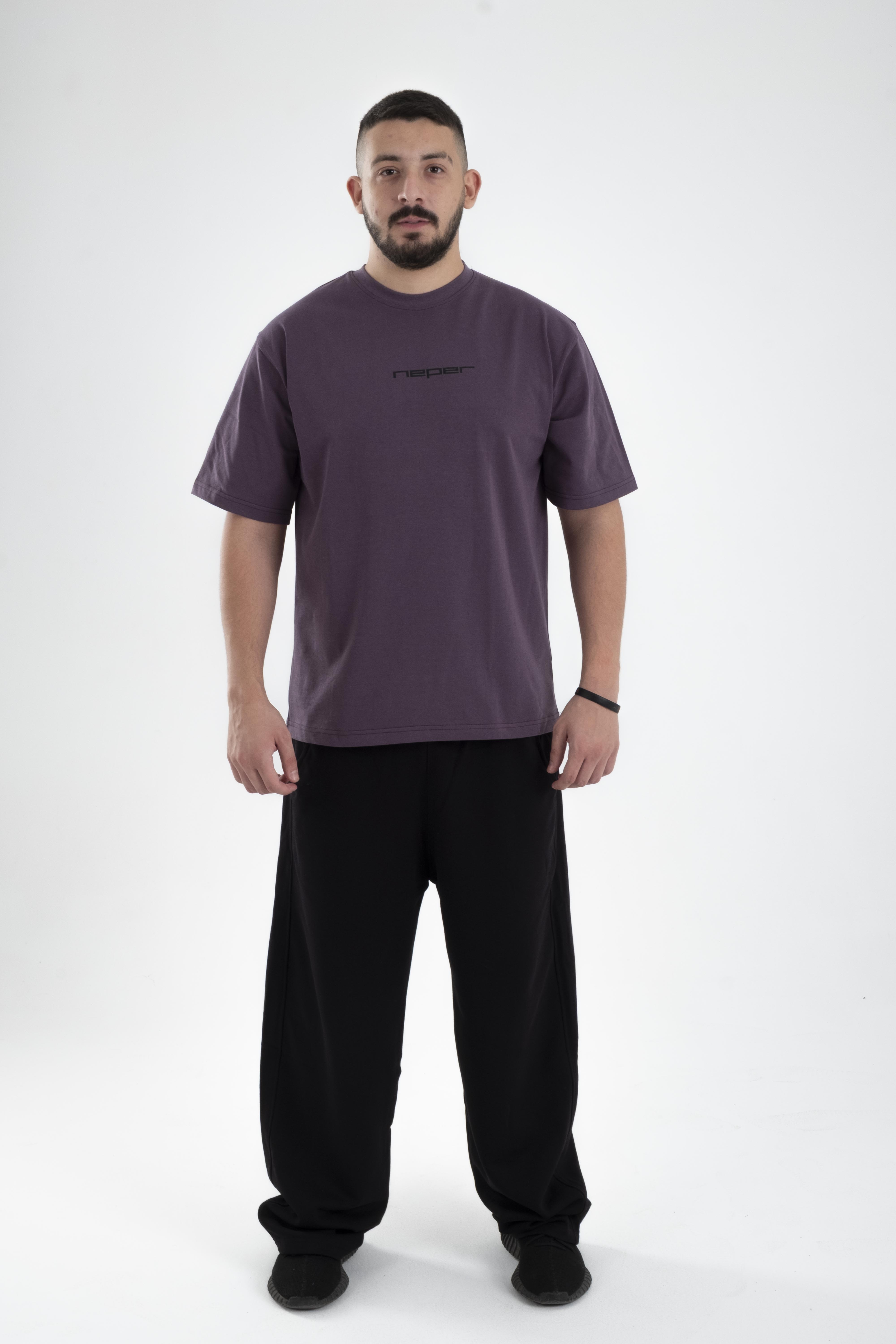 Isis Arc Tee - Dark Purple