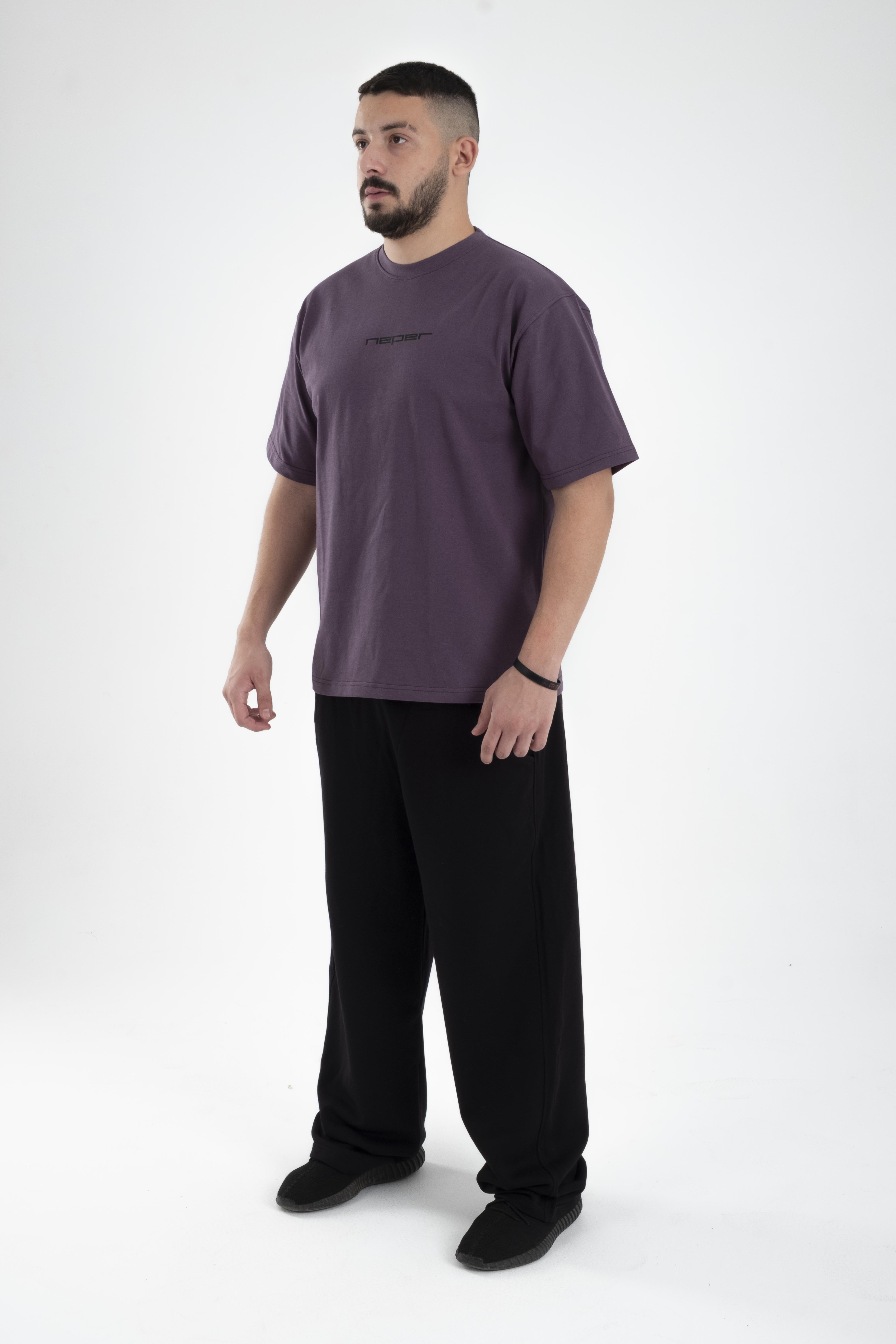 Isis Arc Tee - Dark Purple
