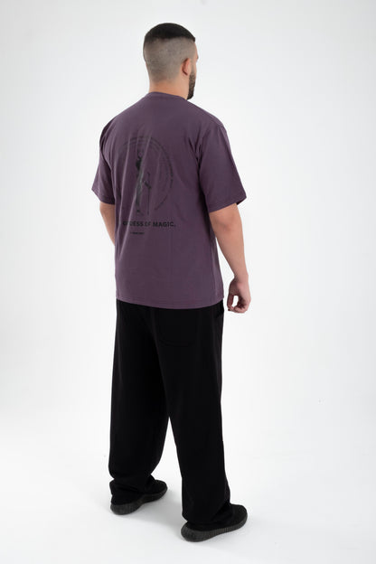 Isis Arc Tee - Dark Purple