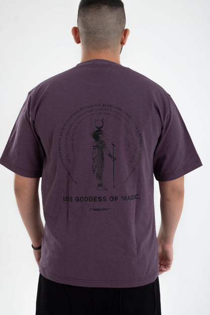 Isis Arc Tee - Dark Purple