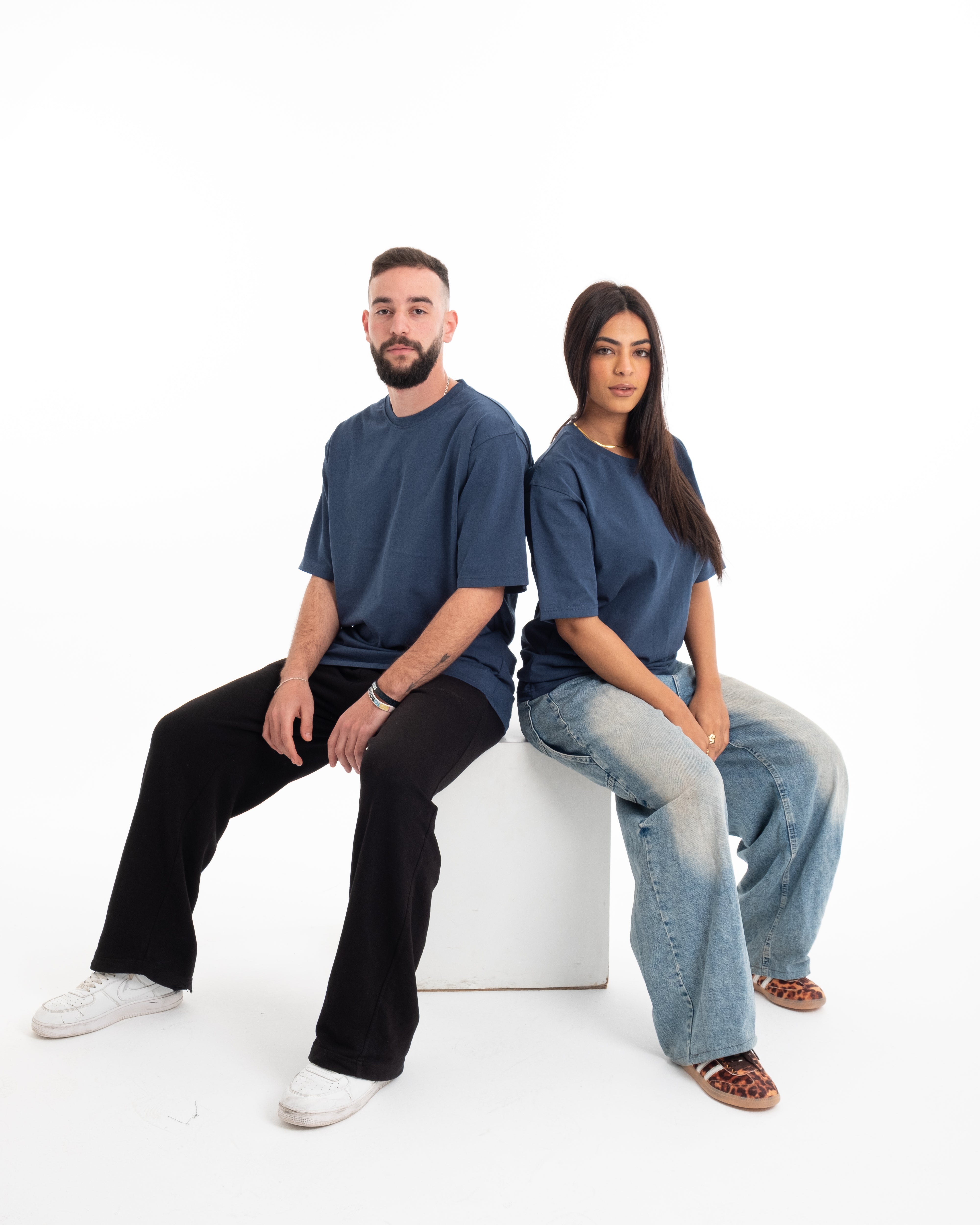 Reviving Pharaoh Tee - Indigo