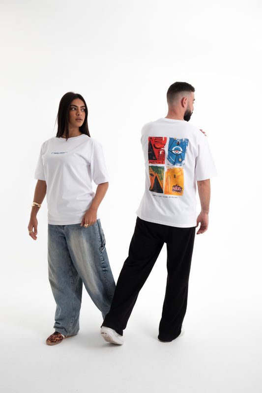 Ancient Aura Tee - White