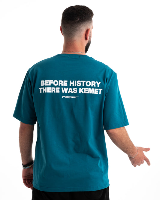 Before History Tee - Teal