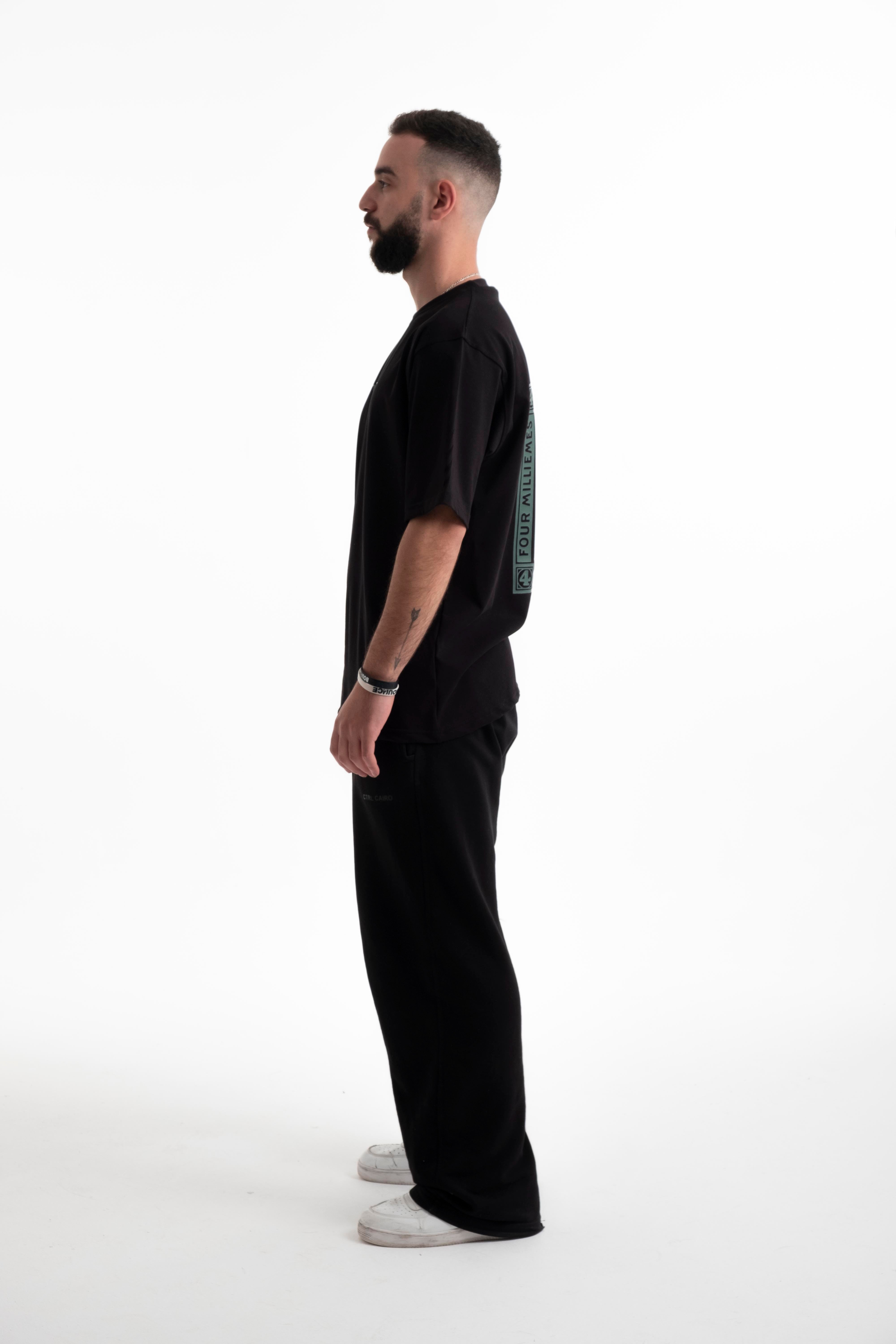 Postage Tee - Black