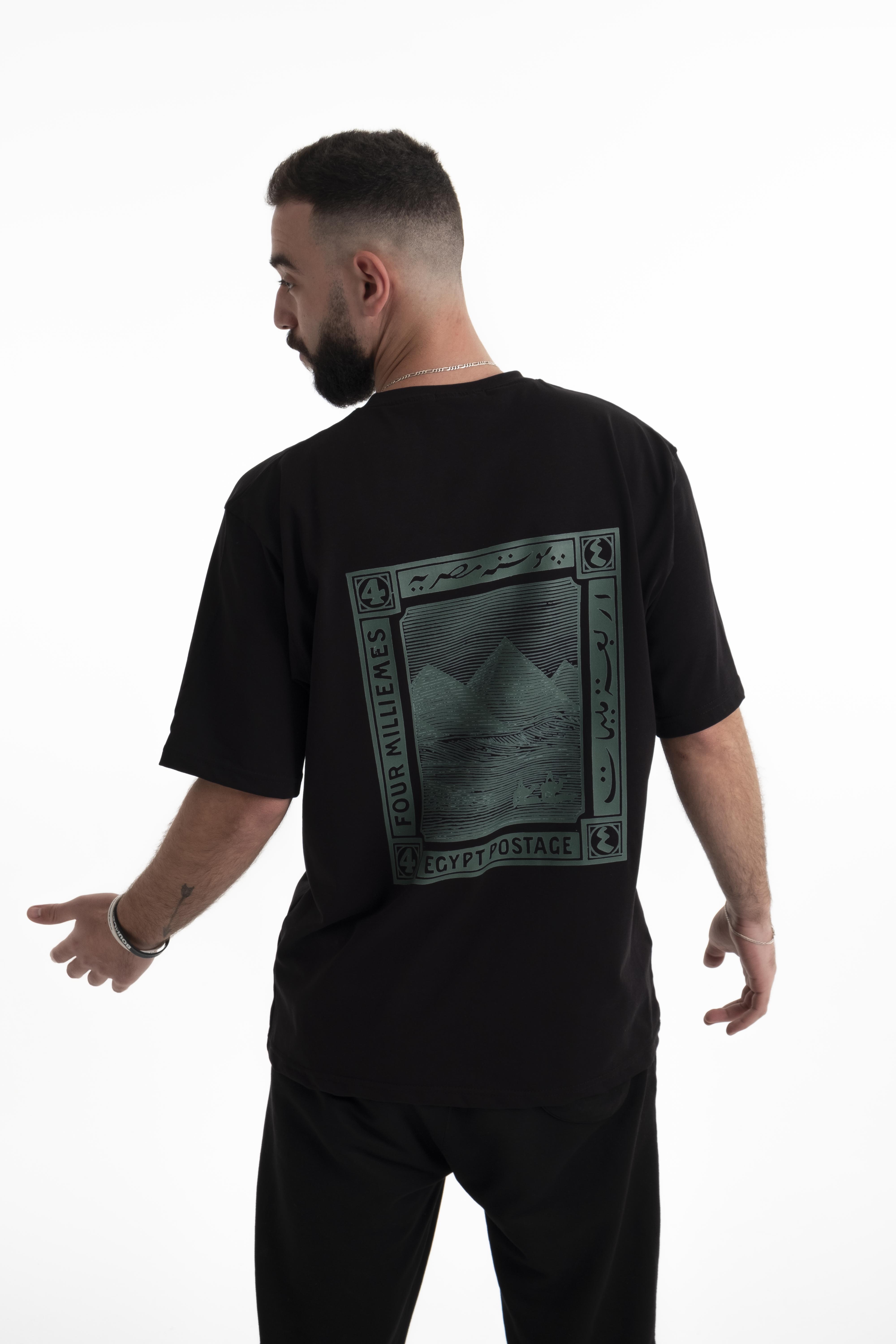 Postage Tee - Black