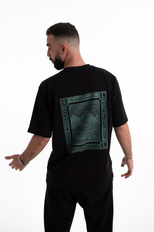 Postage Tee - Black