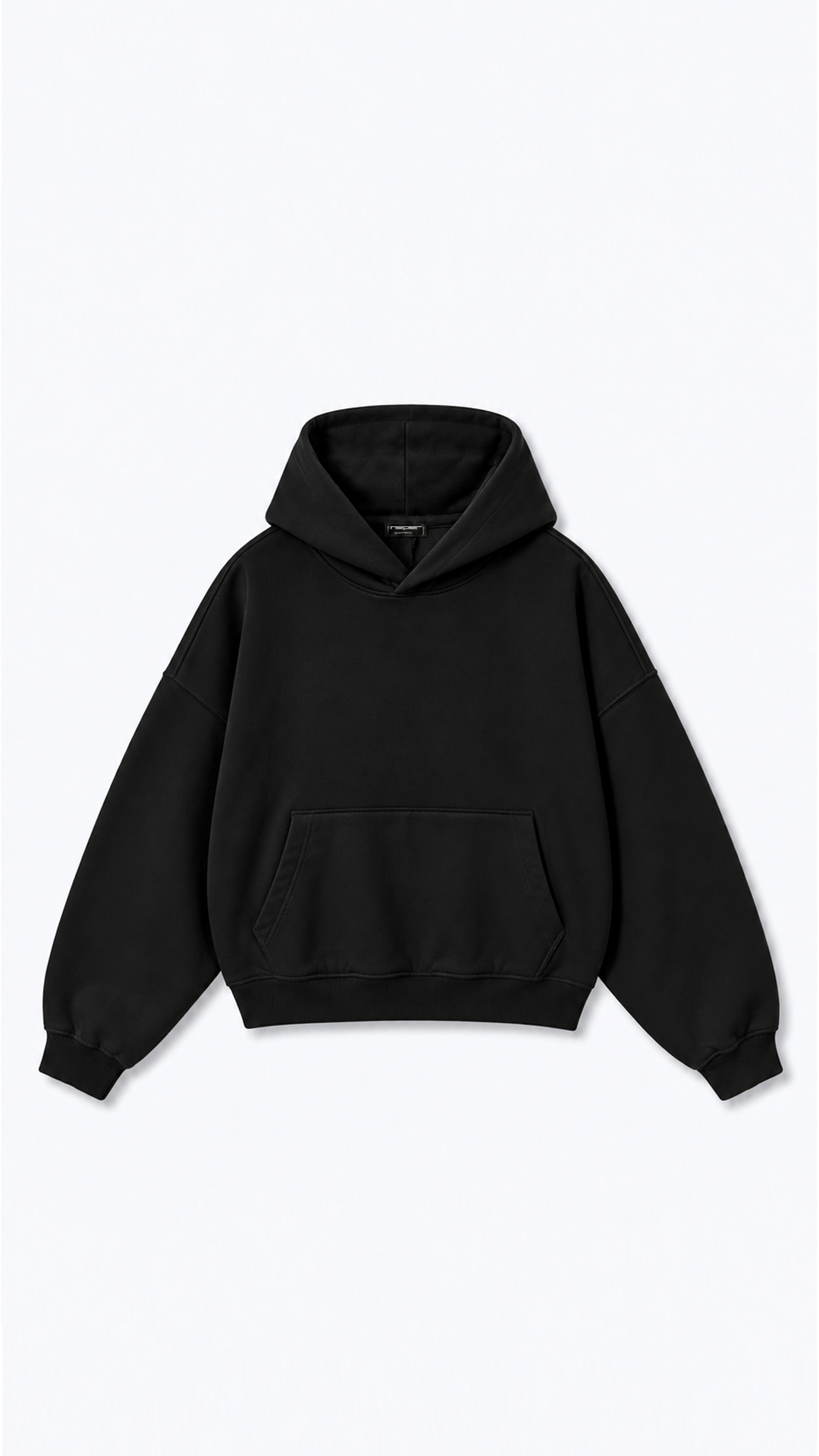 Essential Oversize Hoodie — Black — Artboard 6.png