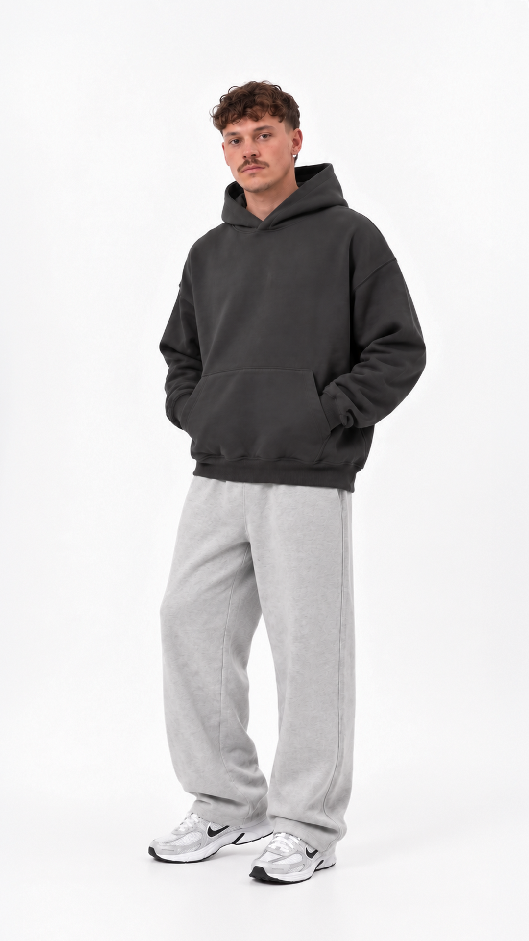 Essential Oversize Hoodie — Charcoal — Essential Oversize Hoodie - Charcoal - 02.png