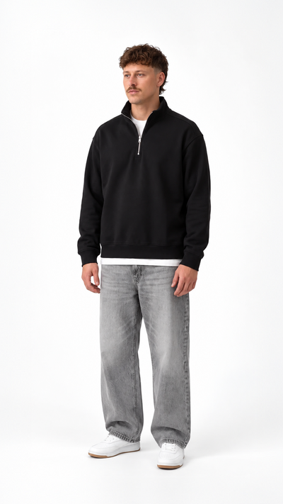 Essential Oversize Quarter Zip — Black — Artboard 75.png