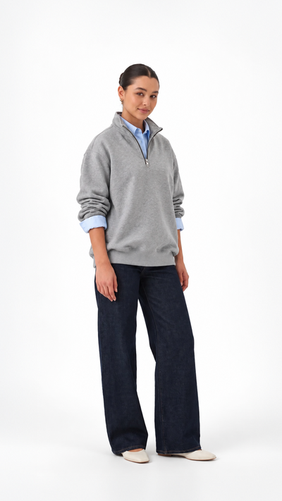 Essential Oversize Quarter Zip — Grey — Artboard 77.png