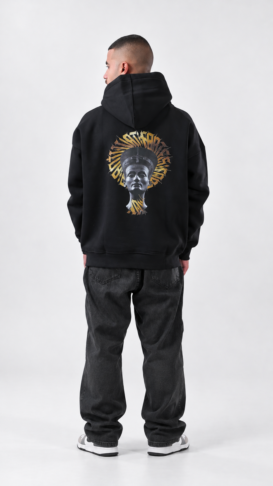 Greatness Oversize Hoodie - Black - 04