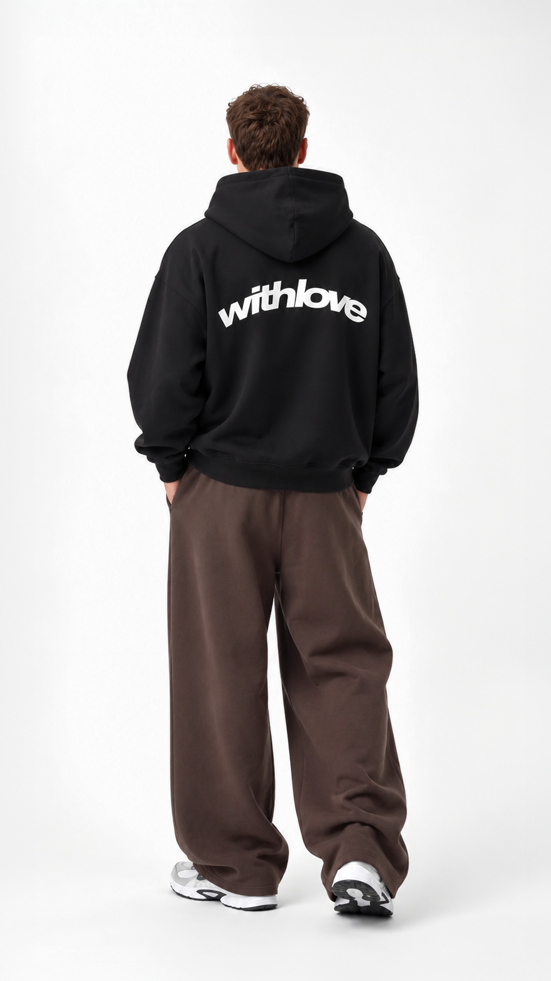 With Love Oversize Hoodie — Black — With Love Oversize Hoodie - Black - 04.png