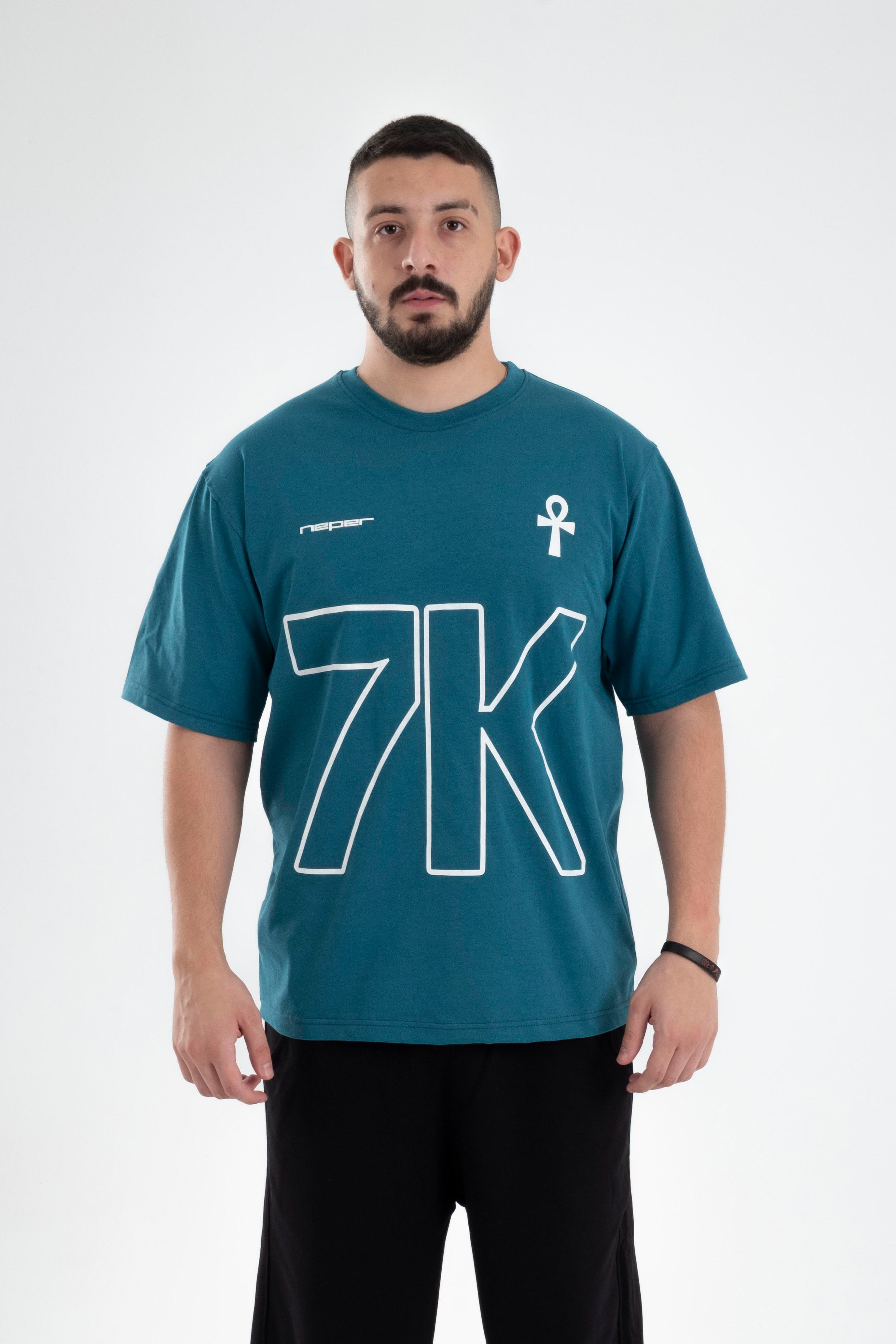 7K Code Tee - Teal