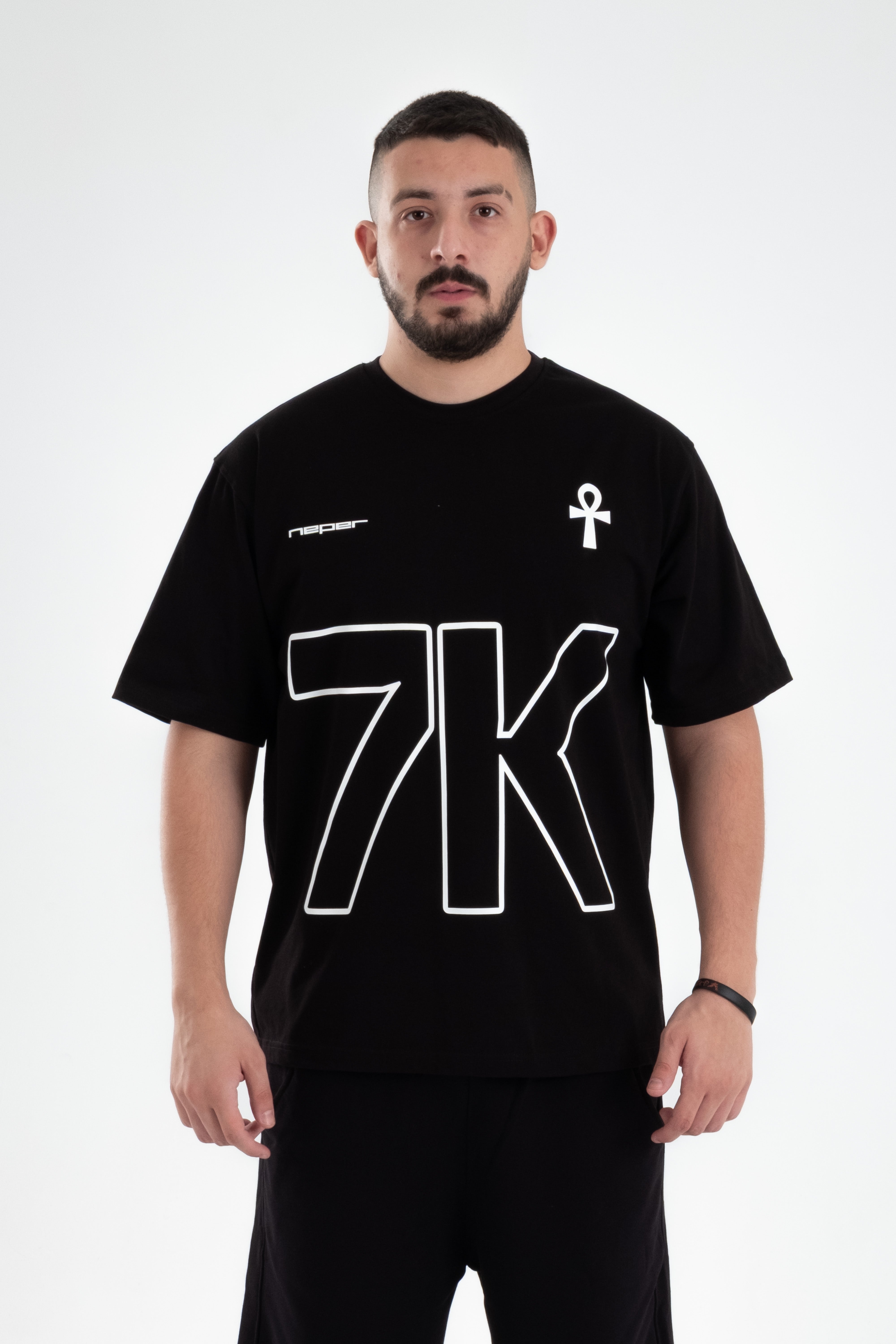 7K Code Tee - Black